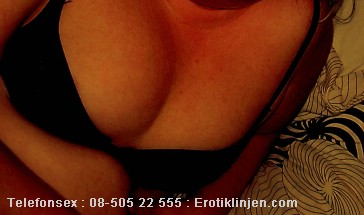 Telesex beskrivning: Vill du smeka mina br�st?