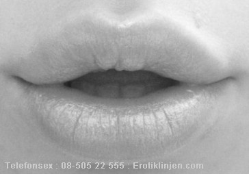 Telefonsex beskrivning: L�ppar som l�ngtar efter en h�rd kuk.